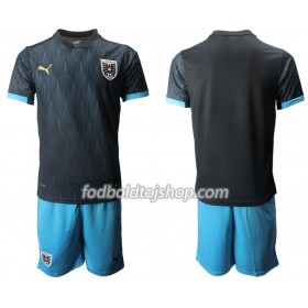 Østrig Børn Udebane Fodboldsætsæt Euro 2020 S/S (+ Korte bukser)